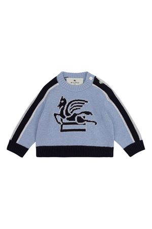 maglia in cotone blu ETRO KIDS | GV9500Z2498603